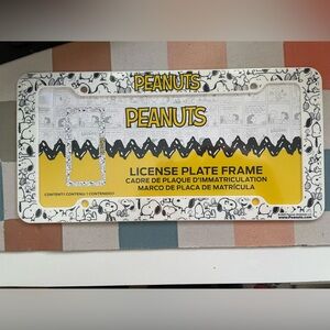 Snoopy license plate